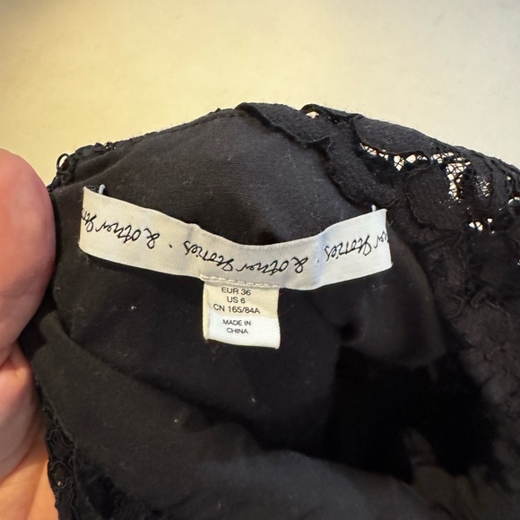 & Other Stories Black Lace Dress Size 6 - Picture 3 of 3
